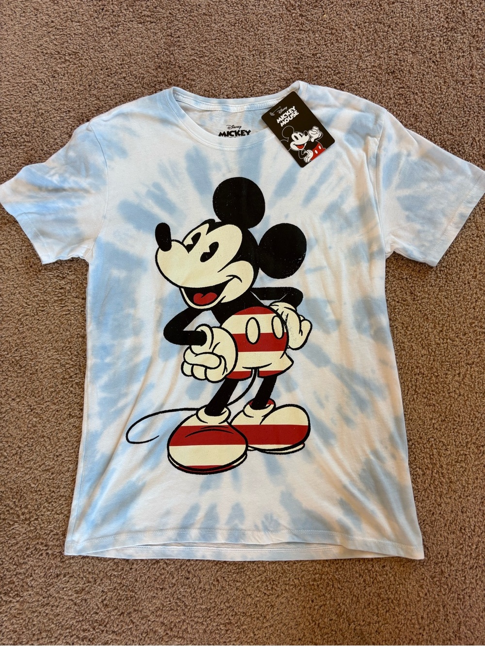 Disney Mickey Mouse tie dye tee